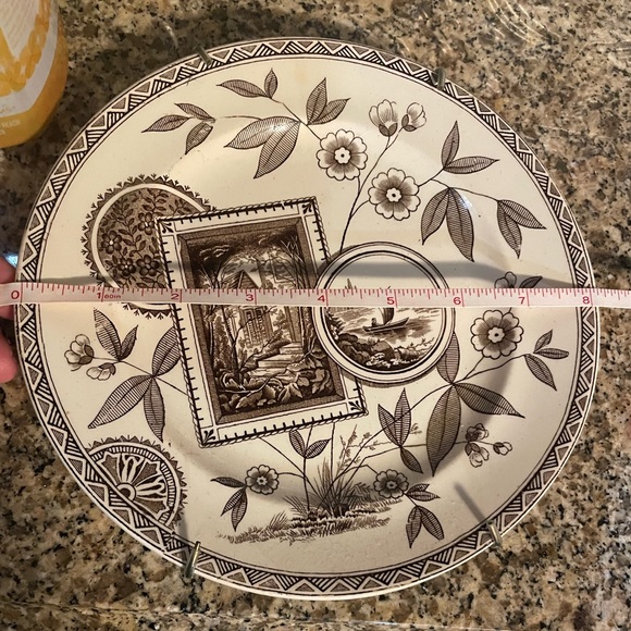 Antique James Beech Perak Bread Butter Plate - - Picture 4 of 4